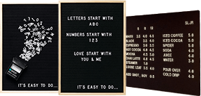 Letter Boards