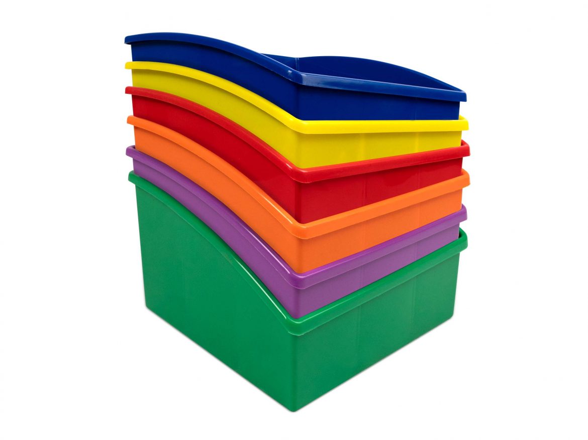Plastic Reading Tubs Available in 6 Colours Designer Allboards