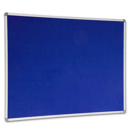 blue felt pin board