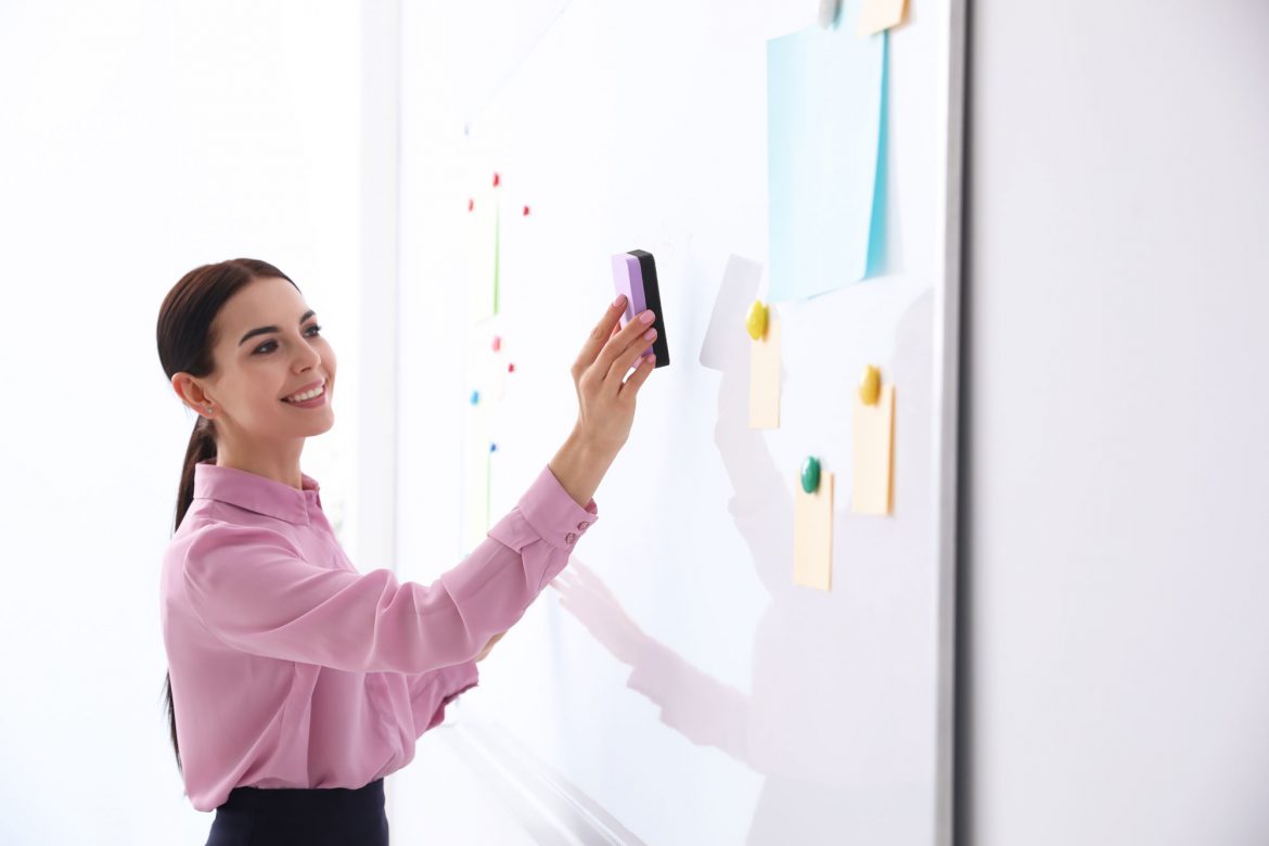 How to Clean your Whiteboard Designer Allboards